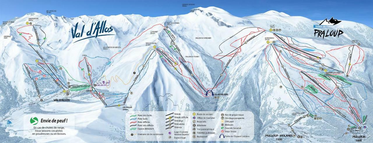 Studio Chaleureux A La Foux D'Аллос Екстер'єр фото